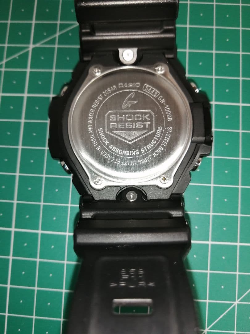 カシオG-shock GN-1000B 洗浄済美品ガルフマスター - メルカリ