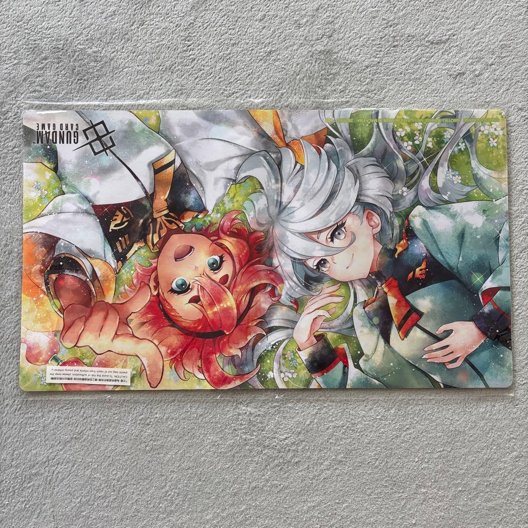 GCG ガンダムカードゲーム 公式プレイマット EVX02 スレッタ ミオリネ