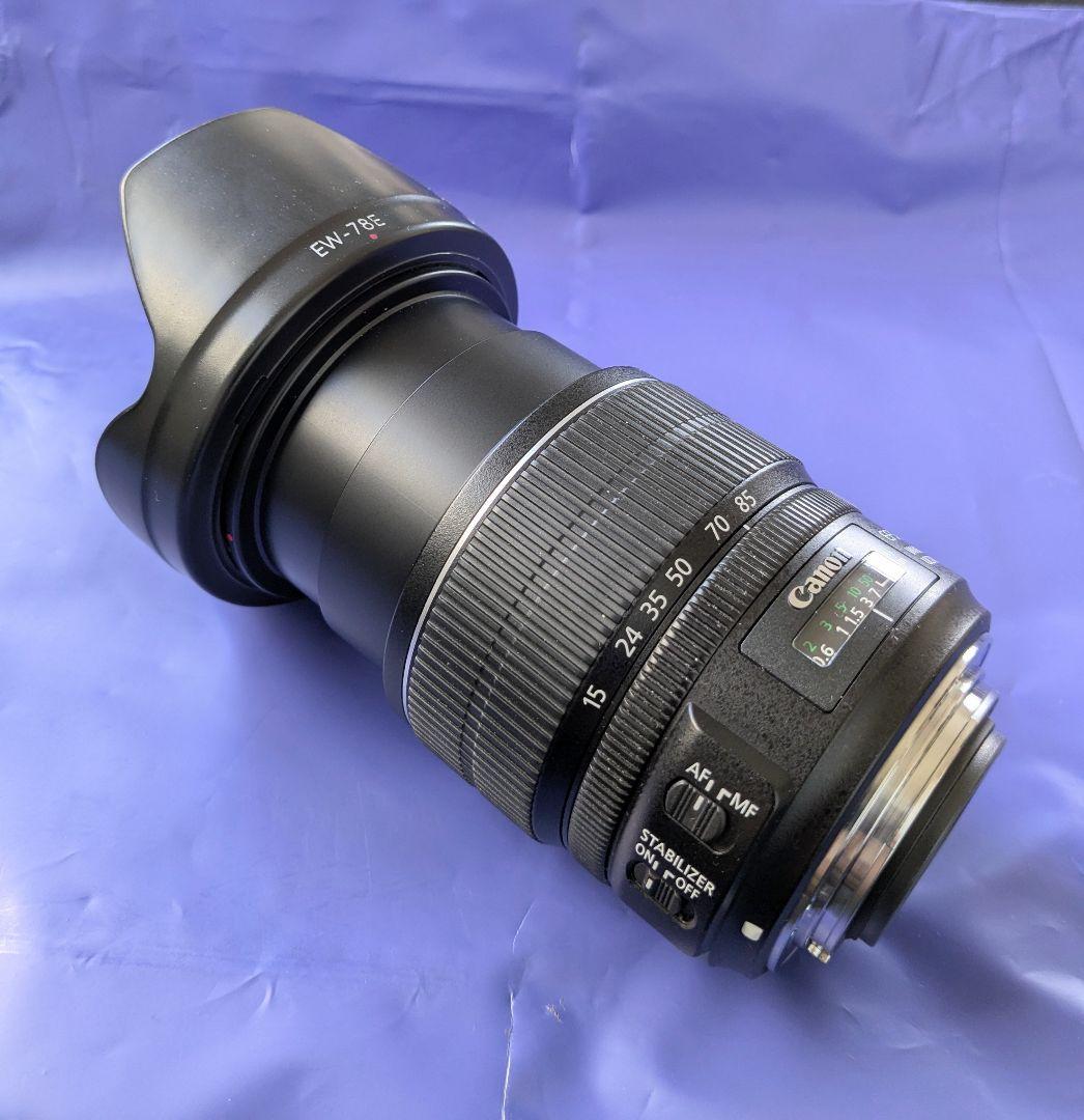 レンズ(ズーム) EOS EF-S 15-85 F3.5-5.6 IS USM