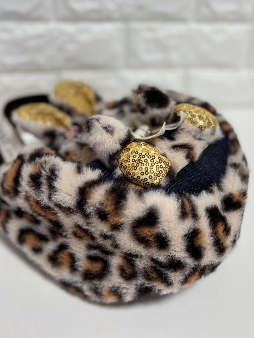 ゆ*ら様 コヤンイサムチョン ハンドメイド ファーミニバッグ ヒョウ柄