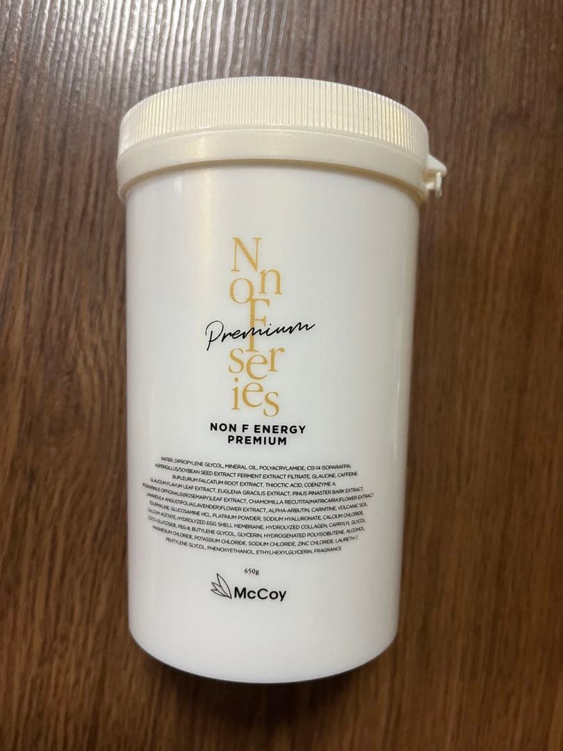 ボディクリーム yuyuMcCoy NON F ENERGY PREMIUM 650g NONF 【日本製】ノン F エナジー プレミアム 650g マッコイ ノンF