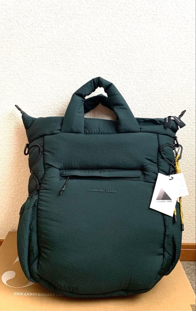 新品 ZARA キルティングバッグ×AND WANDER®️コラボ - メルカリ
