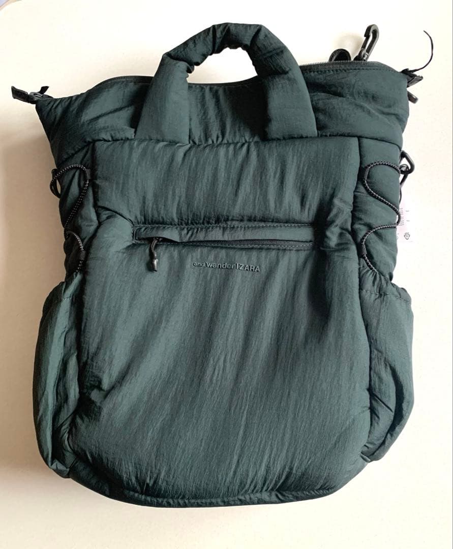 新品 ZARA キルティングバッグ×AND WANDER®️コラボ - メルカリ
