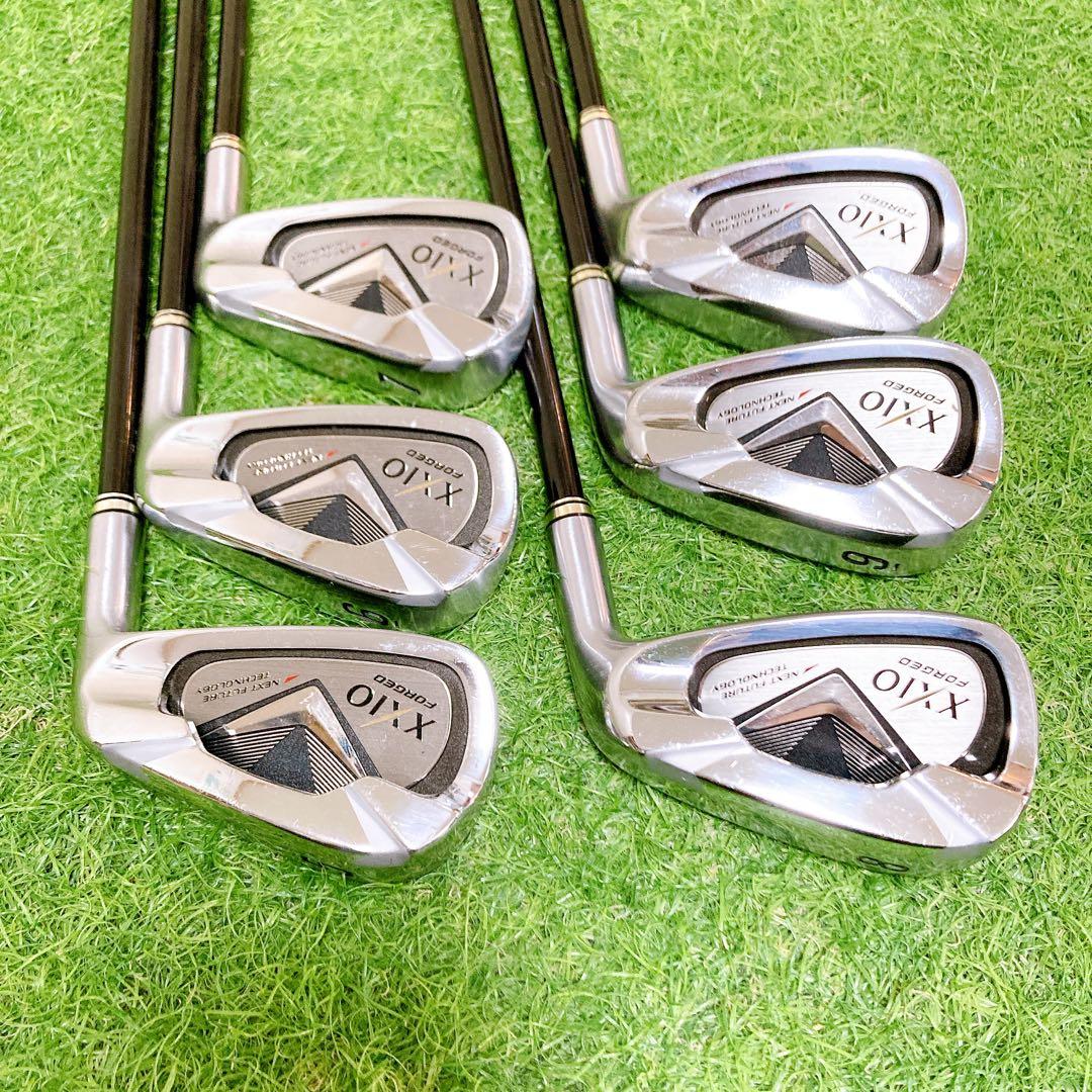 ゼクシオ ゴルフクラブ メンズアイアンセット FLEX R フォージド