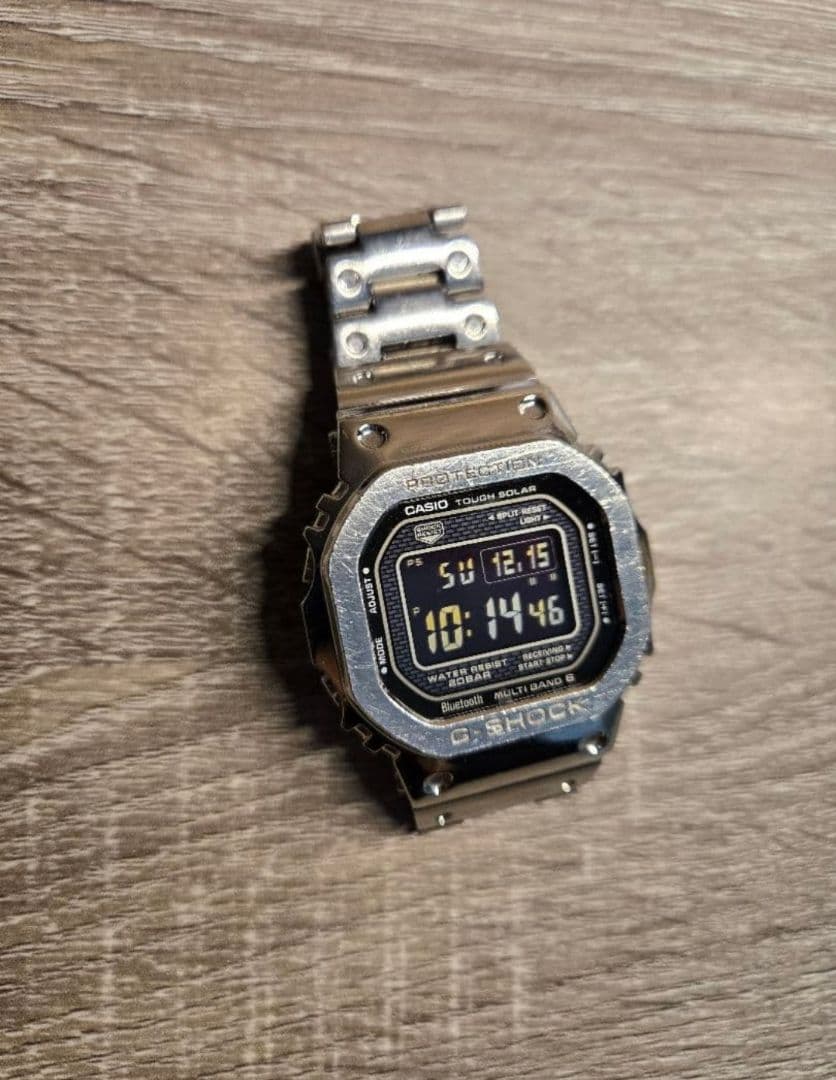 G-SHOCK フルメタル CASIO　GMW-B5000D-1JF G-SHOCK GMW-B5000D-1JF フルメタル シルバー メンズ 耐衝撃構造 タフ