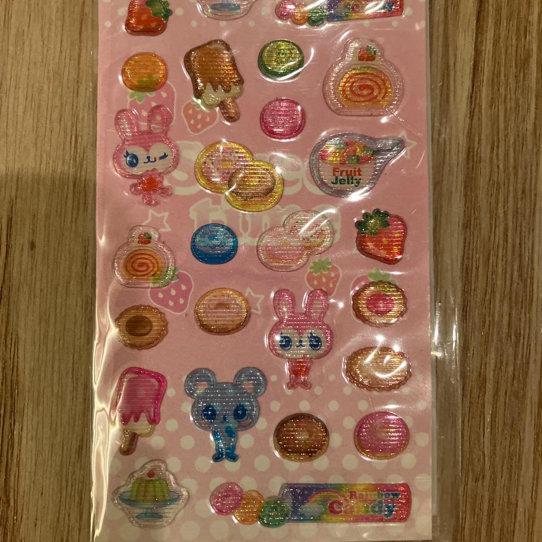 ガラスみたいシール 当時物 レモン株式会社 うさぎ 平成レトロ - メルカリ