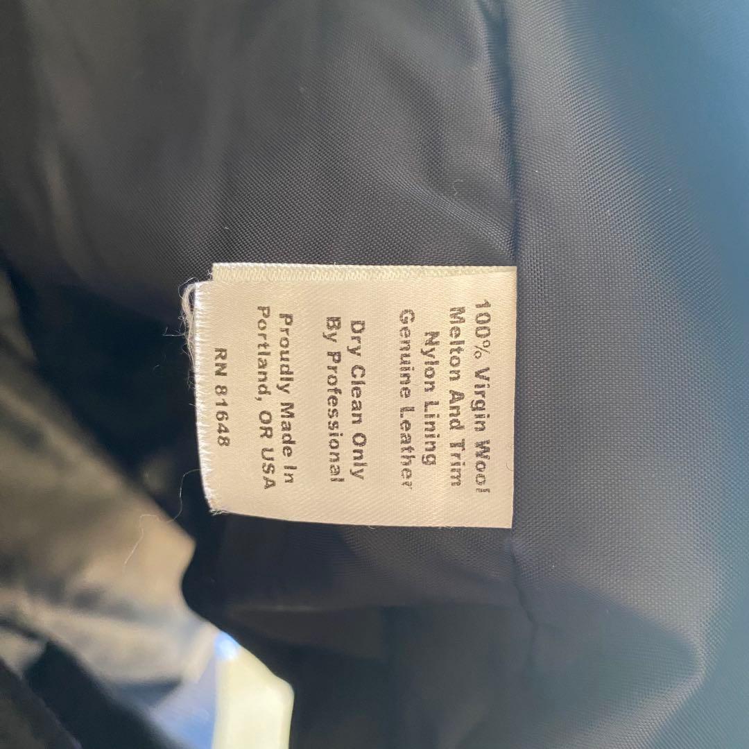 skookum スクーカム スタジャン レターマン Lサイズ - メルカリ