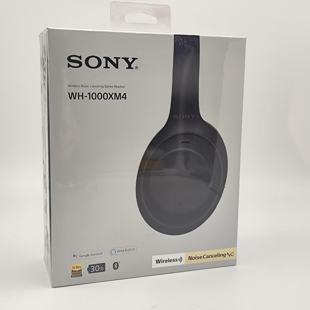 Sony WH-1000XM4 ワイヤレス ノイズキャンセリング ヘッドホン 黒