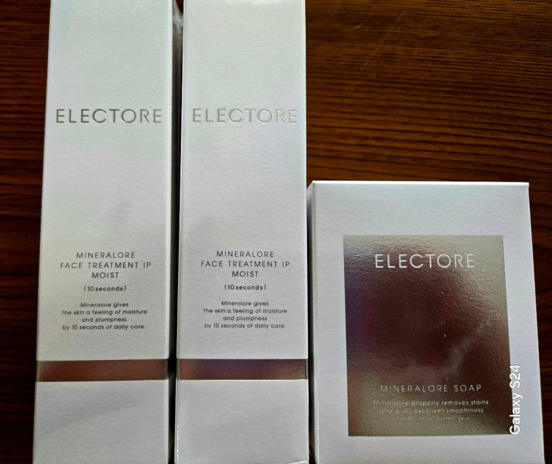Electore ミネラルオーレ スキンケアセット エレクトーレスキンケア ミネラルオーレ フェイストリートメントIP