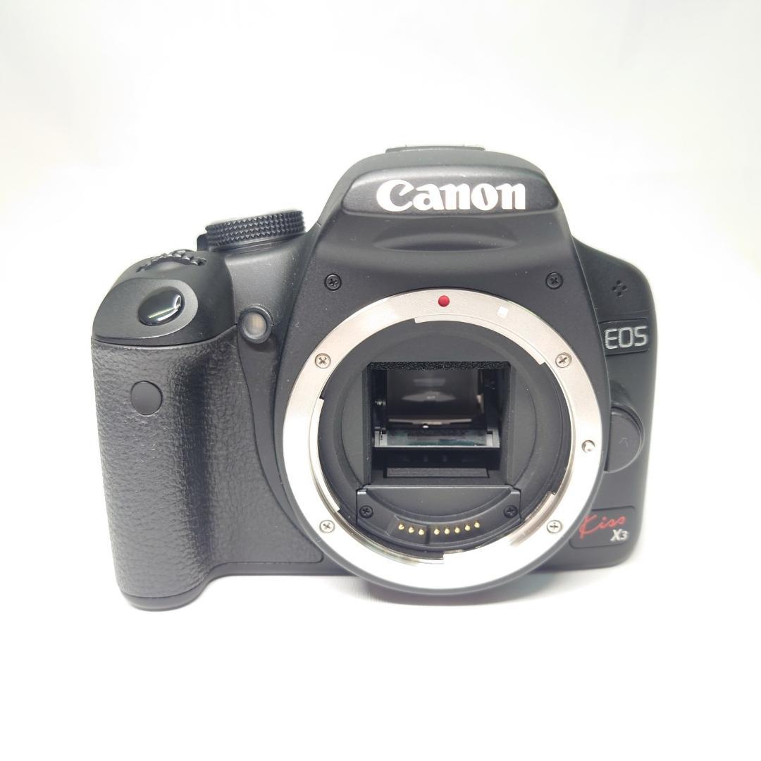 CanonKiss X3 一眼レフ 入門モデル レンズ 55-250mm - メルカリ