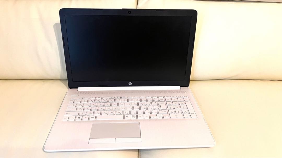 【美品】HP ノートパソコン ホワイト 楽天市場】hp 14s-dk0098AU 14s ピュアホワイト 14インチ IPS フルHD