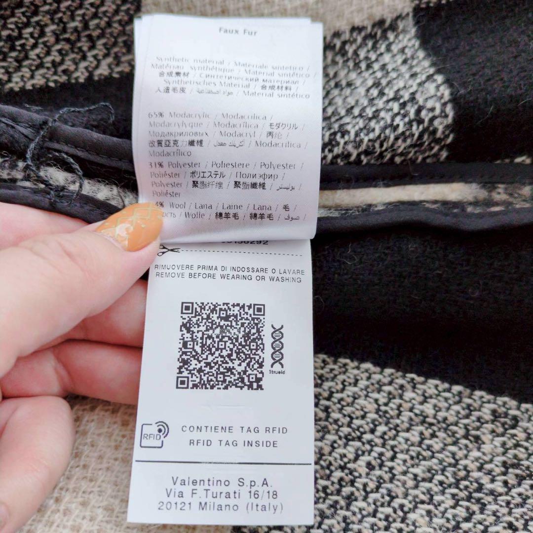 ◾︎入手困難◾︎ レッドヴァレンティノ ダブルブレストケープコート