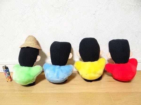 新品 80年代 ビンテージ 1989年 コロッケ ものまね ぬいぐるみ 4体