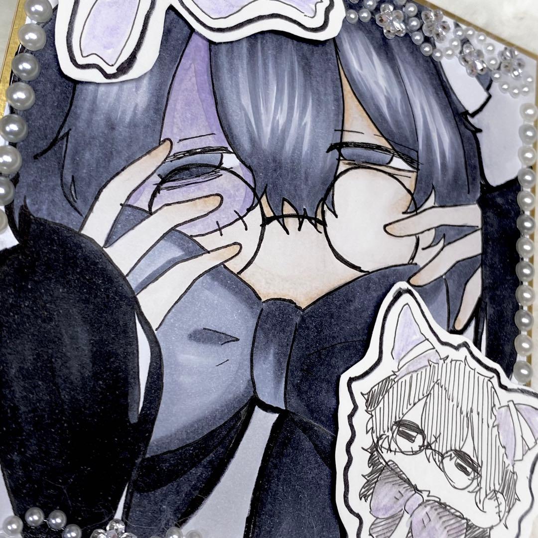 手描きイラスト オリジナル 創作 - メルカリ