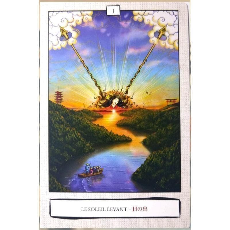 正規品オラクルカード】レア！海外から日本文化を描く✨日出ずる神託の