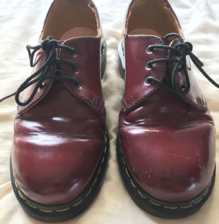 ドクターマーチン 3ホール チェリーレッド - メルカリ
