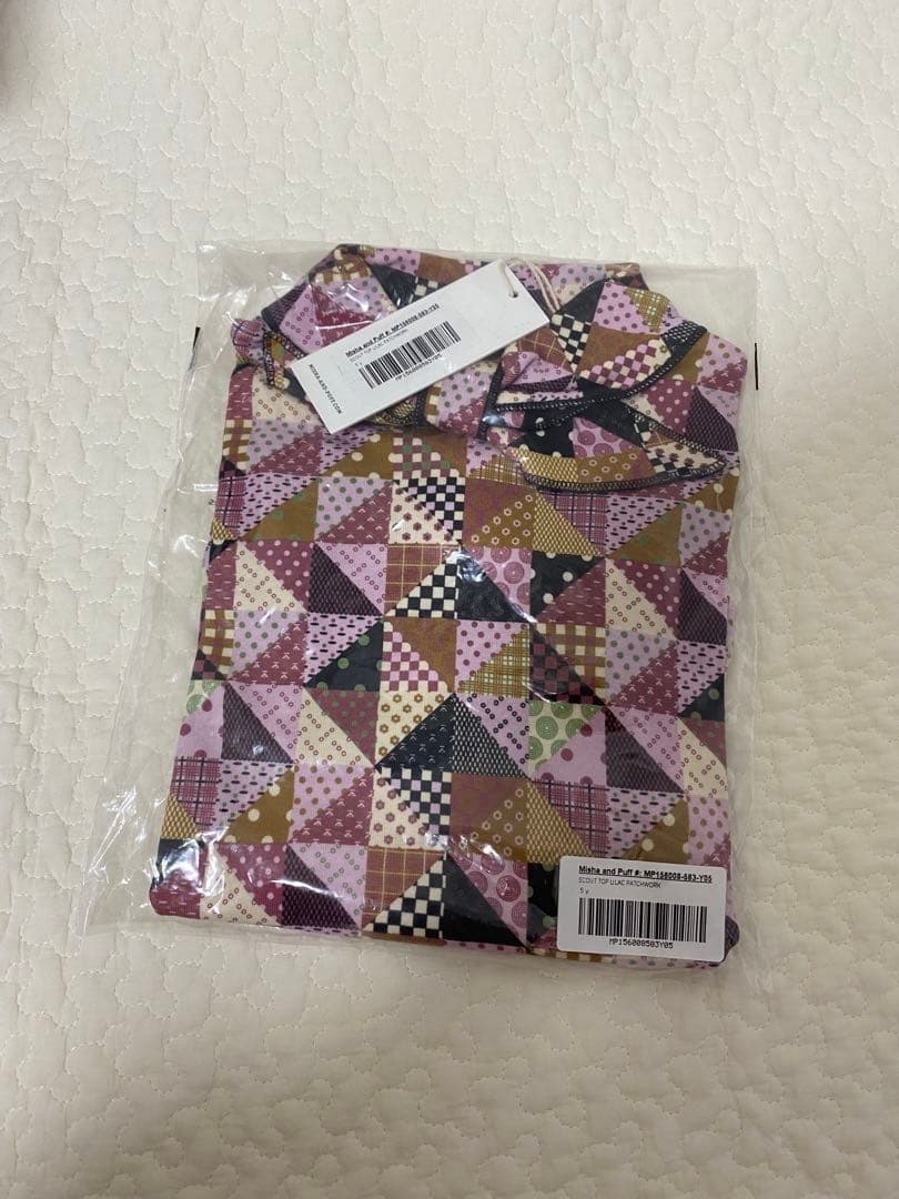 トップス misha and puff scout top lilac 5y Misha & Puff Scout Top - Sugarcup Trading