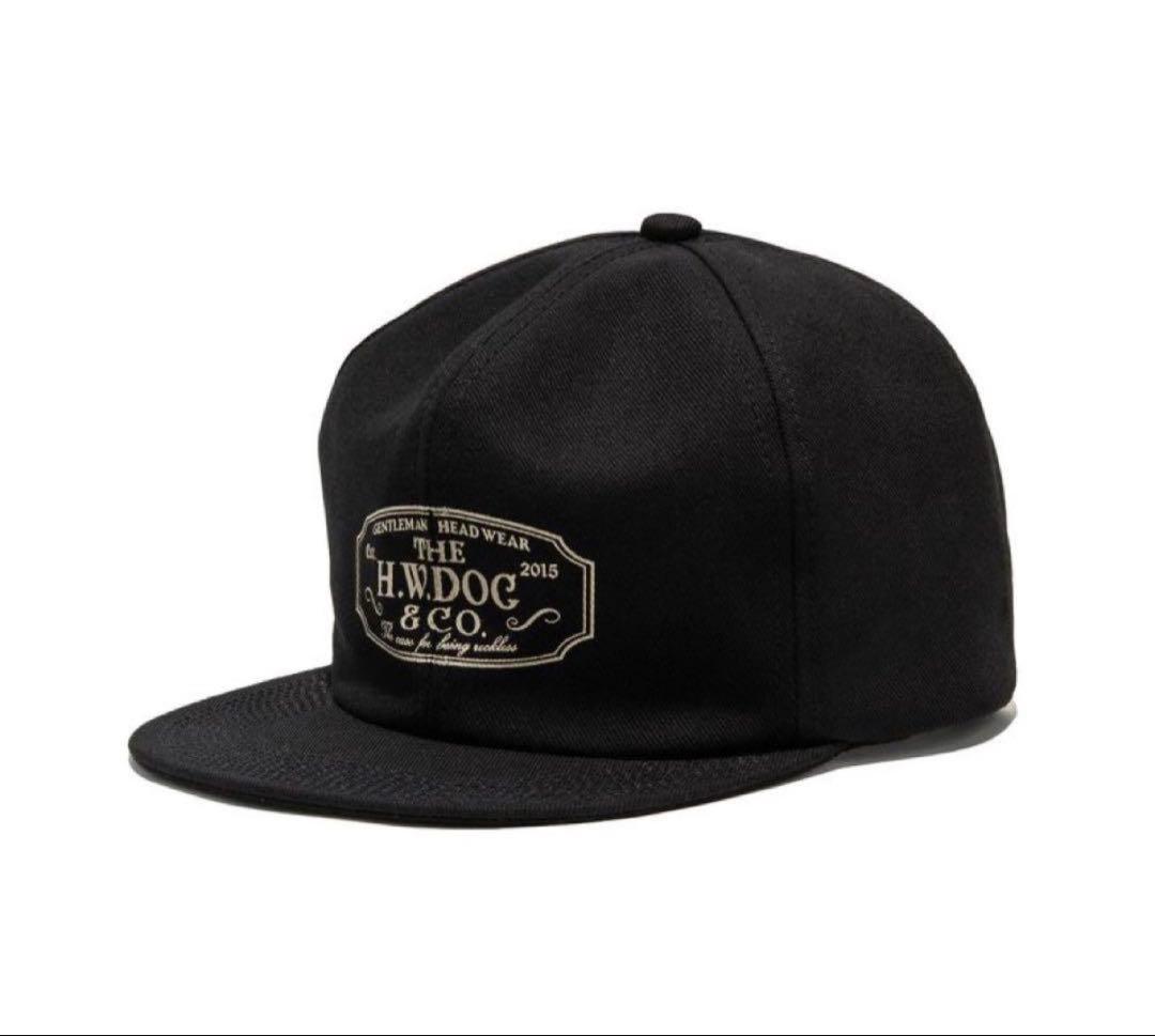 美品 THE H.W.DOG&CO. TRUCKER CAP ブラック