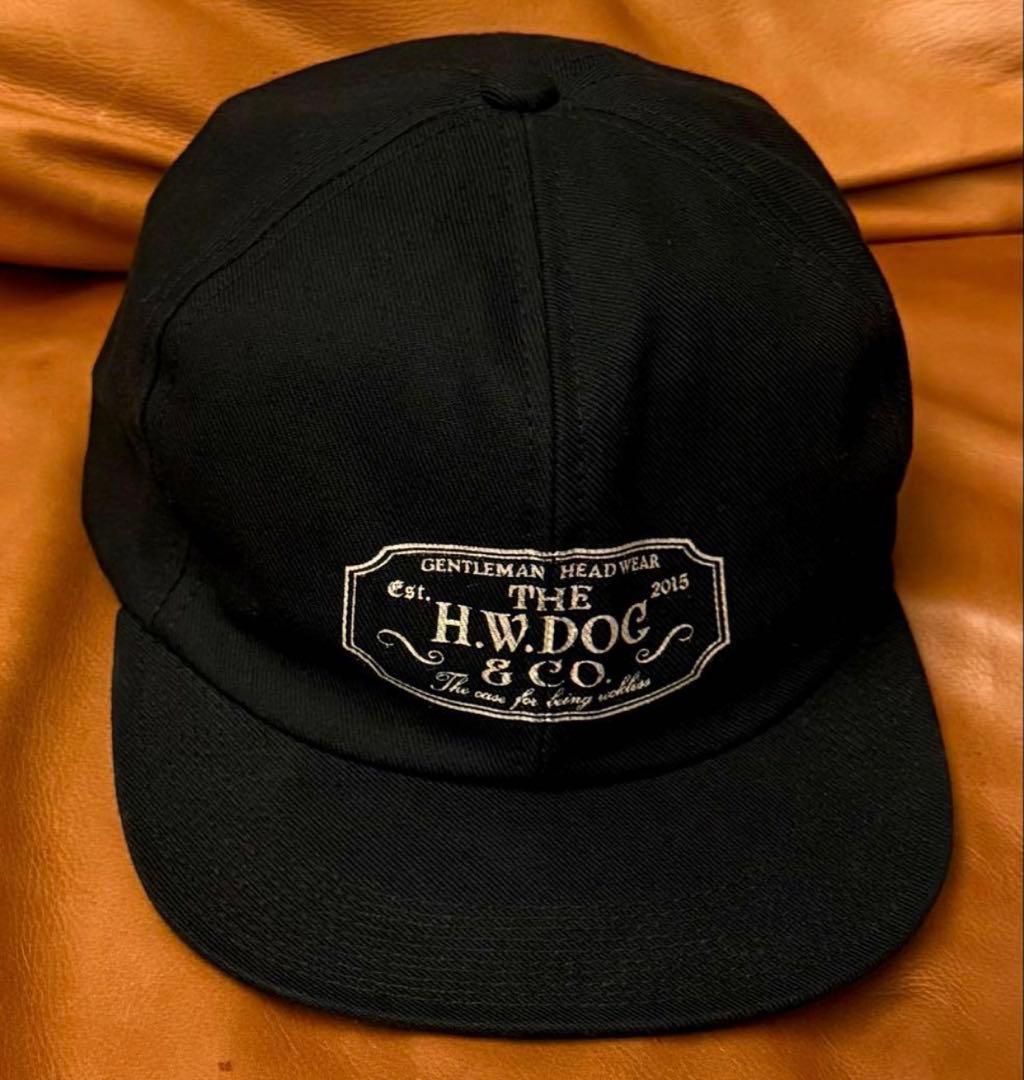美品 THE H.W.DOG&CO. TRUCKER CAP ブラック