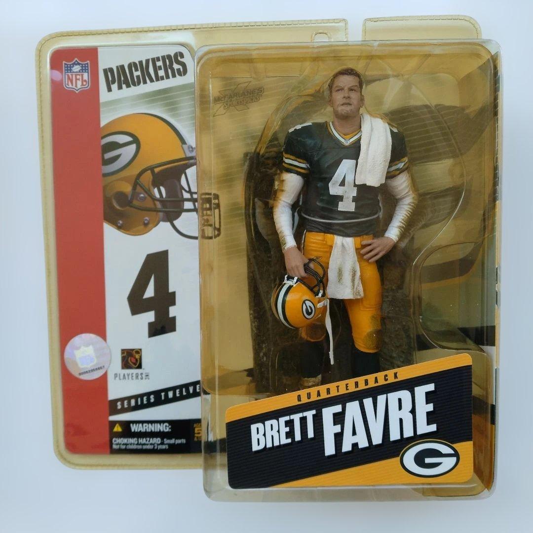 バリアント/未開封品)マクファーレンNFL ブレット・ファーブ フィギュア2体