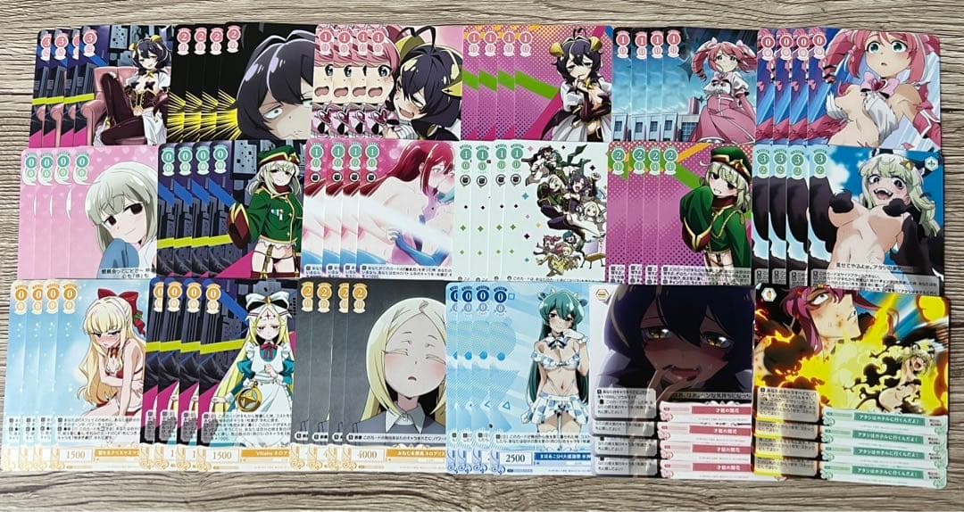 ヴァイスシュヴァルツロゼ魔法少女にあこがれて TDノーマル4コン込RR以下4