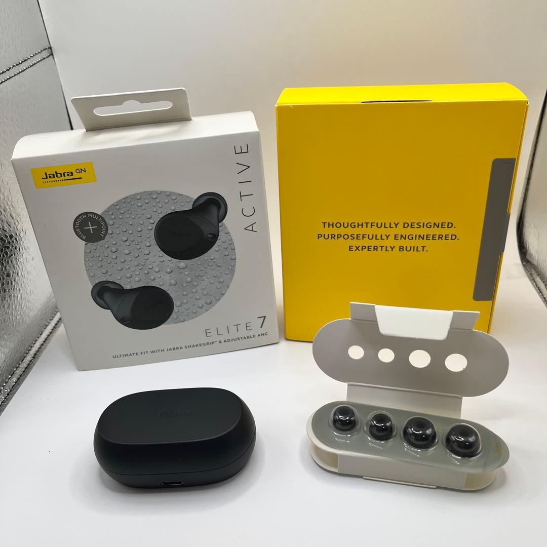 極美品】Jabra Elite 7 Active ブラック 使用頻度：少 - メルカリ