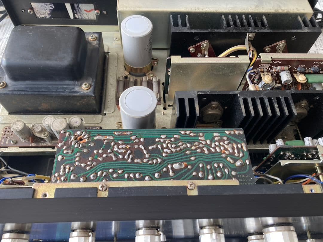 ☆動作品! SANSUI プリメインアンプ AU-666 - メルカリ