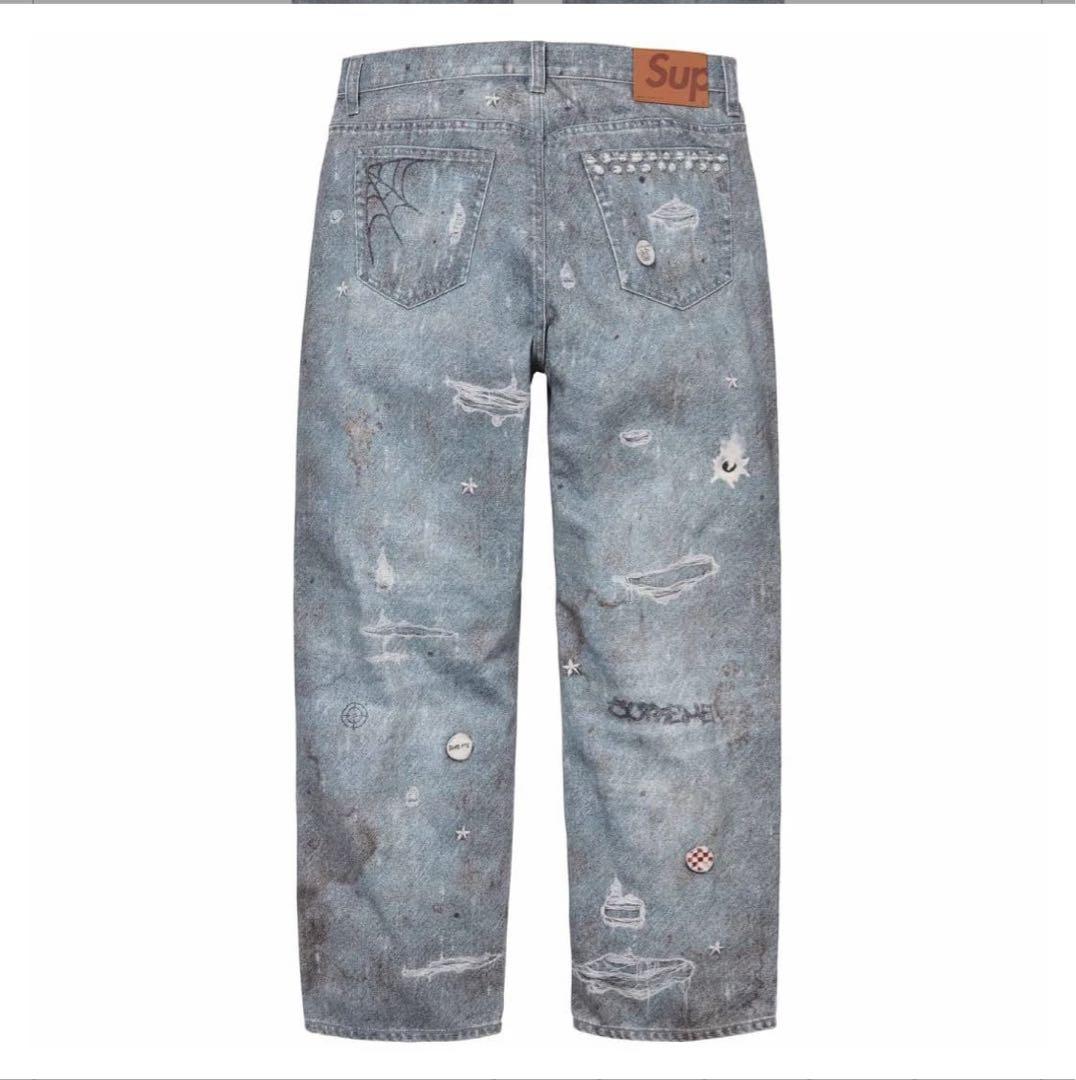 Supreme HJR Trompe Loeil Loose Fit Jean - メルカリ