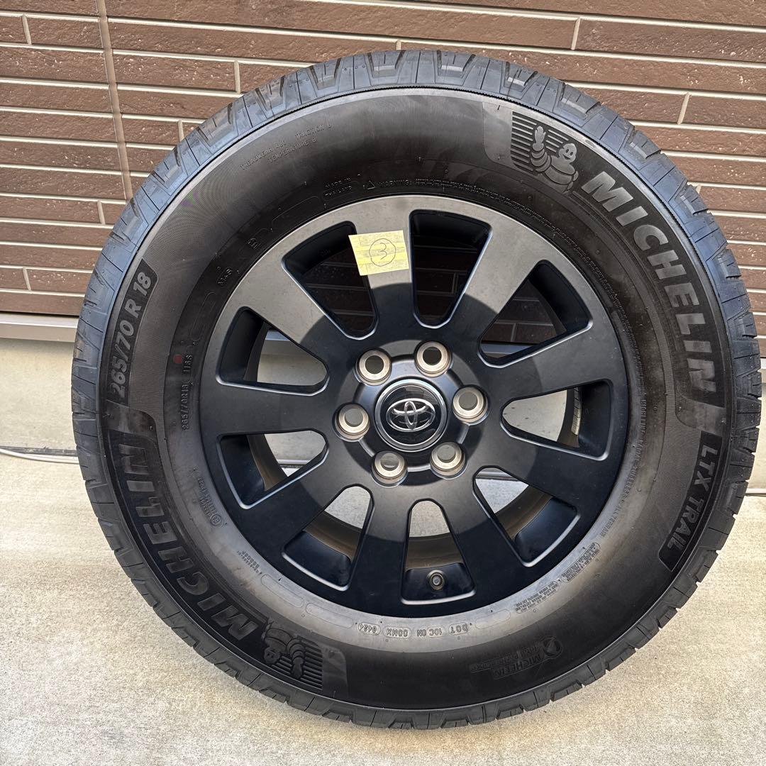 ランドクルーザー250 ZX ファーストエディション 純正アルミホイール