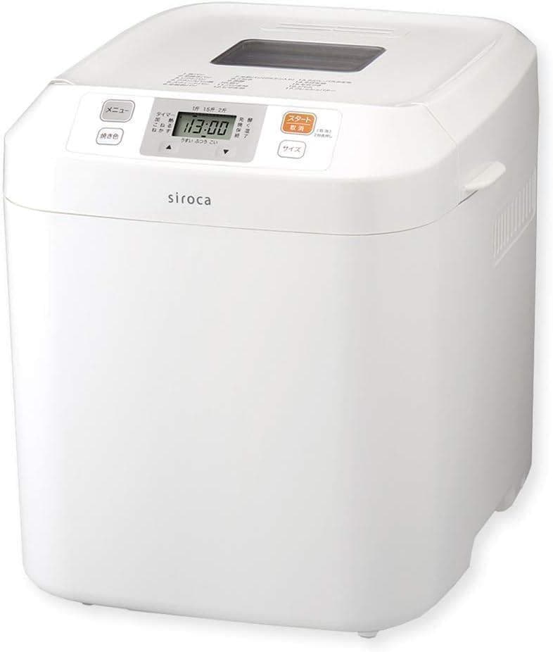 ひぃ【新品未使用】シロカ siroca 全自動ホームベーカリー siroca シロカ ホームベーカリー 1.5斤モデル おうちベーカリー