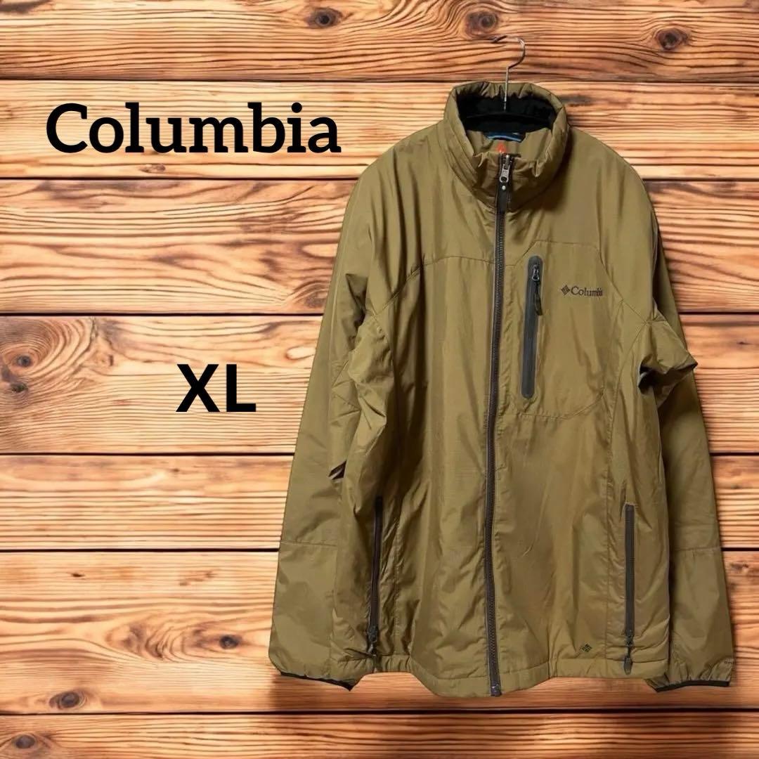 Columbia コロンビア オムニシールド ジャケット 裏アルミ XL 茶色