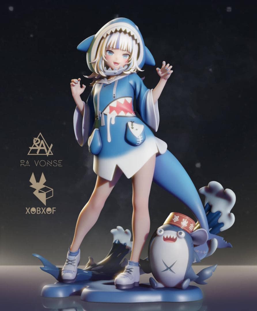 よるぴ様専用 1/4 がうるぐら ガレージキット フィギュア ホロライブ