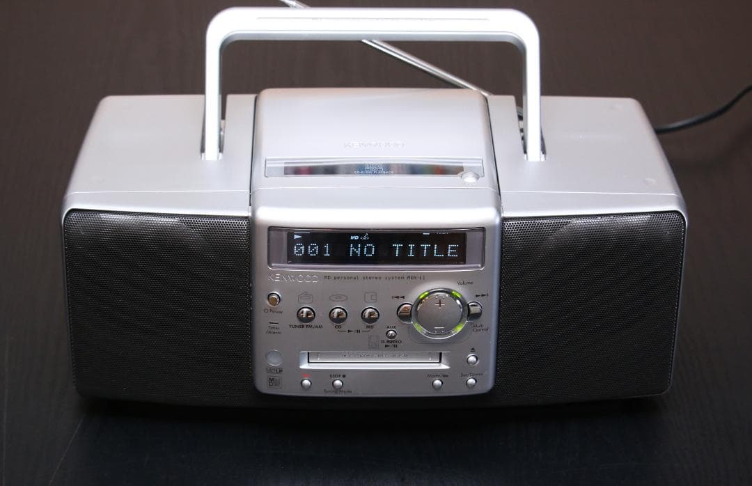 KENWOOD MDX-L1 CD/MD/TUNER コンポ ラジカセ 極美品