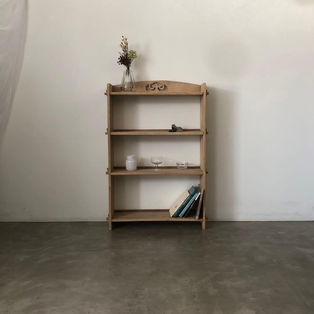 レトロ　アンティーク　古道具　古家具　剥離家具　ストリップド　本棚　食器棚 レトロ アンティーク 古道具 古家具 剥離家具 ストリップド 本棚 食器