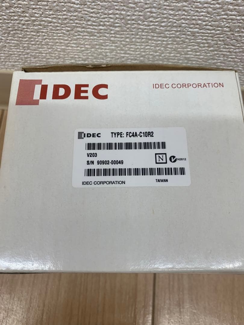 IDEC　プログラマブルコントローラ CPUモジュール　FC4A-C10R2 FC6A-C24R1AE プログラマブルコントローラ CPUモジュール