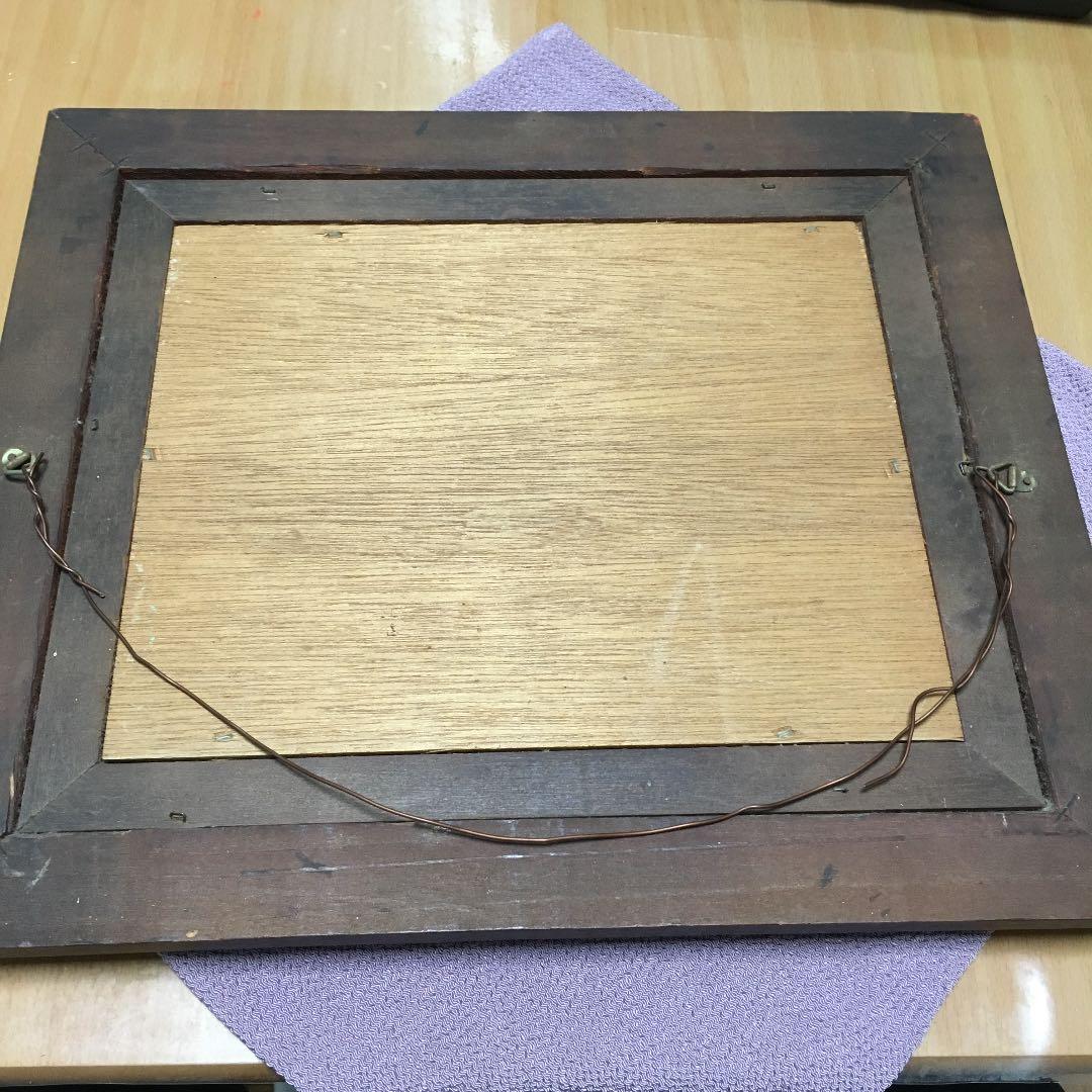 1089 絵画 油絵 F. Nicolas 帆船 - メルカリ