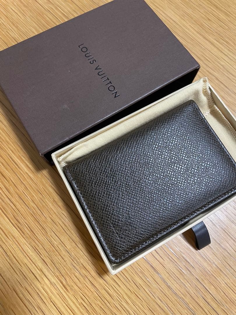 LOUIS VUITTON ダークブラウン カードケース 楽天市場】【未使用】 ルイヴィトン 名刺入れ アンヴェロップ カルト