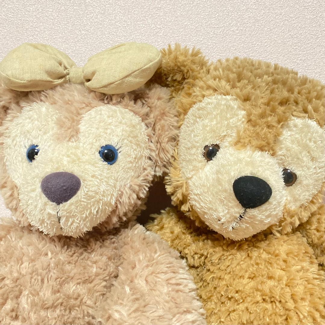 レア☆ 東京ディズニーシー ダッフィー&シェリーメイ ぬいぐるみ2体