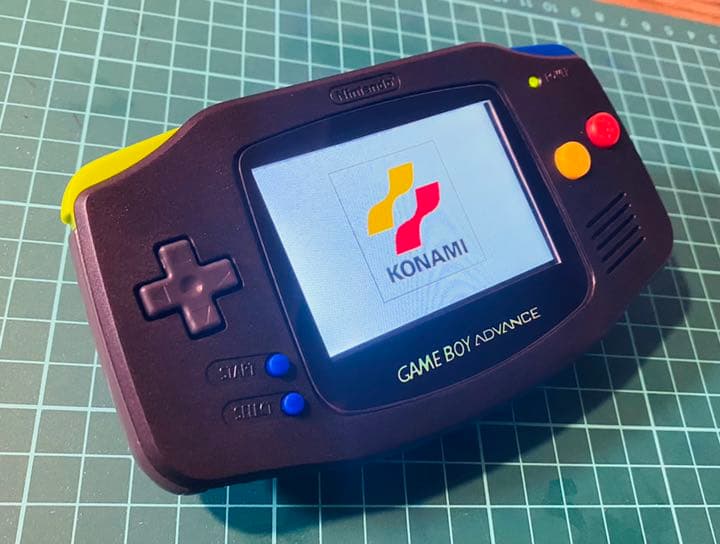 IPS液晶　GAMEBOY ADVANCE ゲームボーイアドバンス ゲームボーイアドバンスIPS液晶化+シェル交換