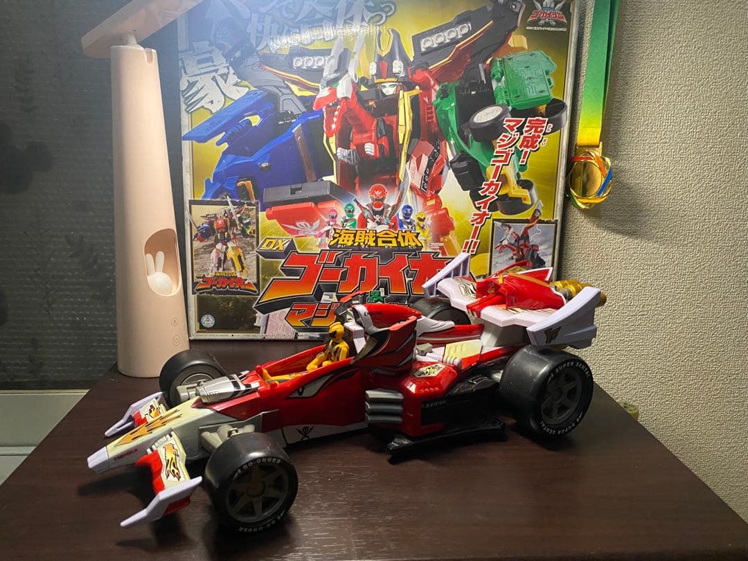 ト*ー様 DX ゴーカイオー マジドラゴンセット vs DXエンジンマッ