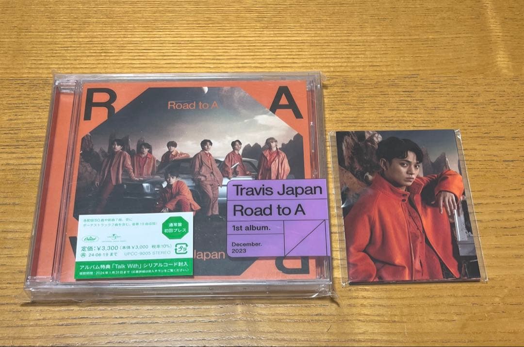 Travis Japan Road to A 通常盤初回プレス 特典トレカ付き - メルカリ
