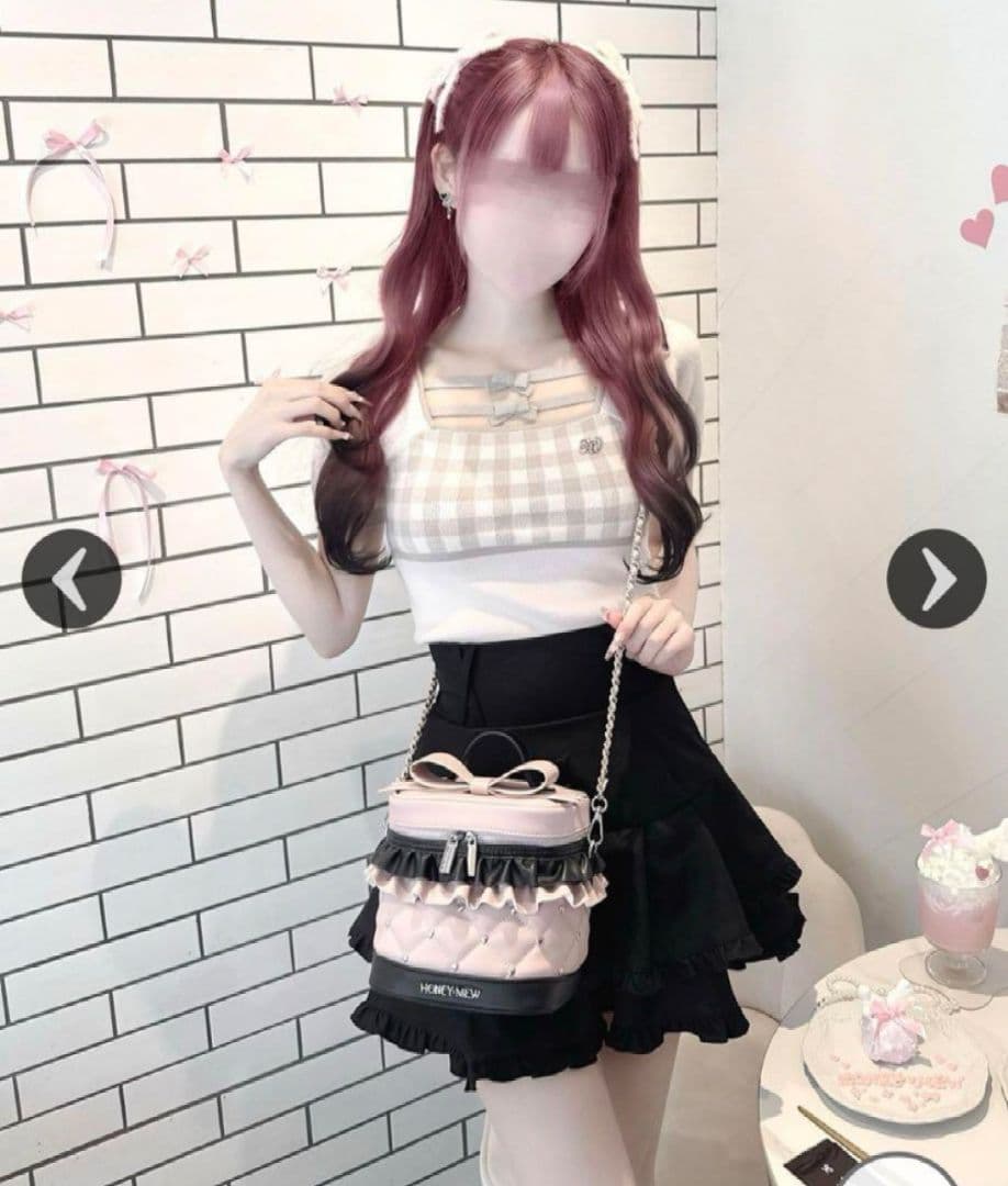 HONEYMEW ハニーミュウ ビッグリボンバニティショルダー - メルカリ