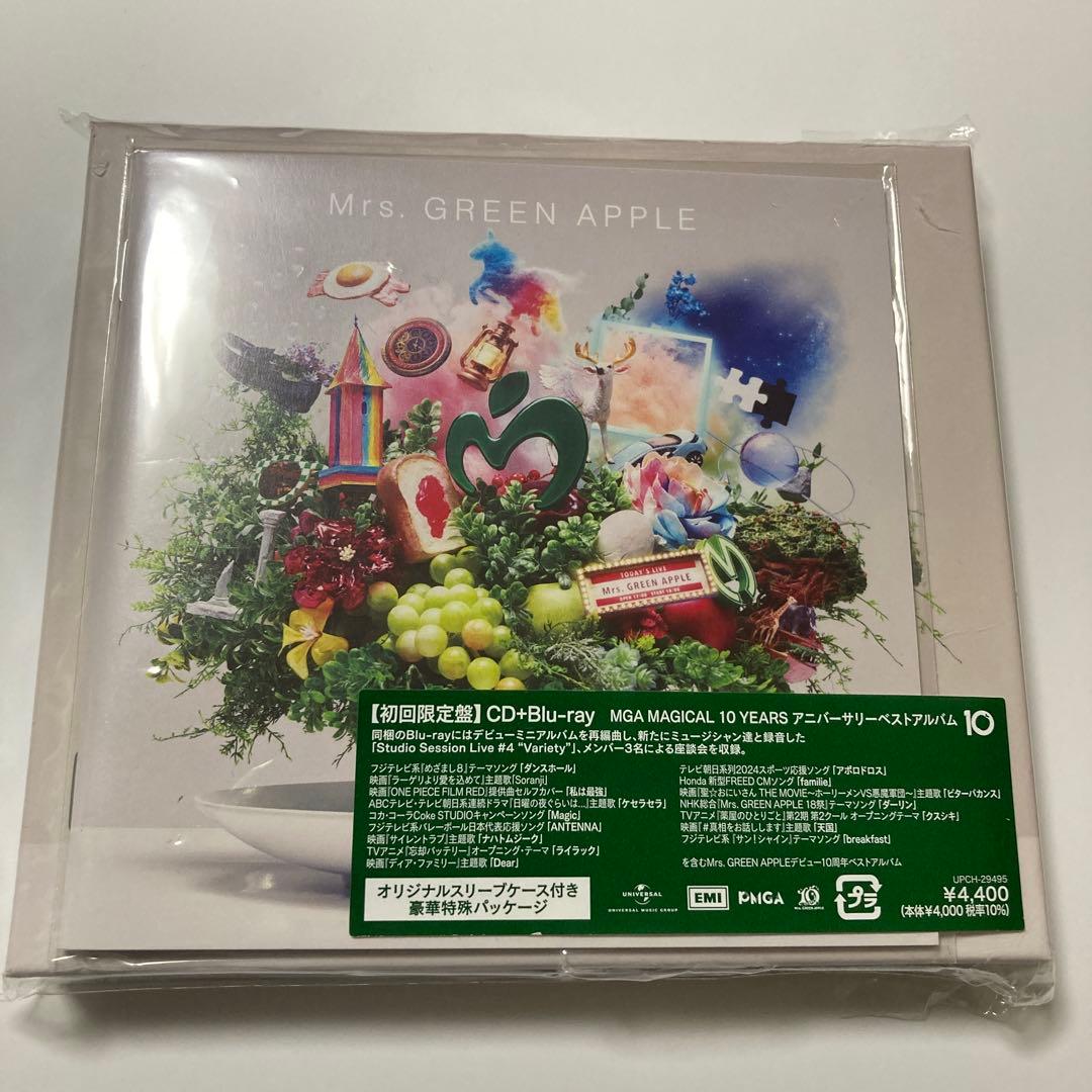 Mrs.GREEN APPLE 10 初回限定盤CD➕Blu-ray - メルカリ