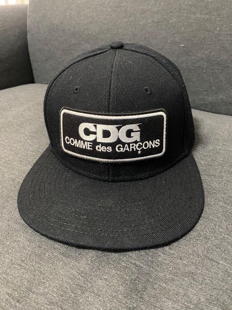 CDG COMME des GARÇONS ブラックキャップ - メルカリ