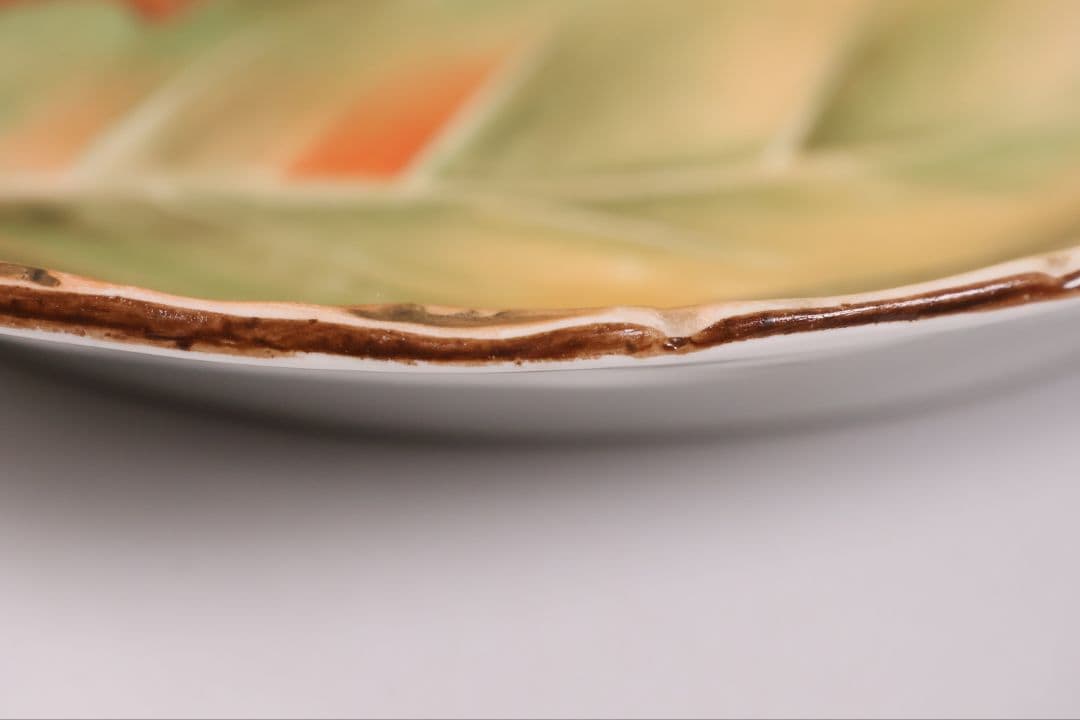 CM308】オールドノリタケ どんぐり 葉 皿 鉢 団栗 ナッツ 明治 陶磁器