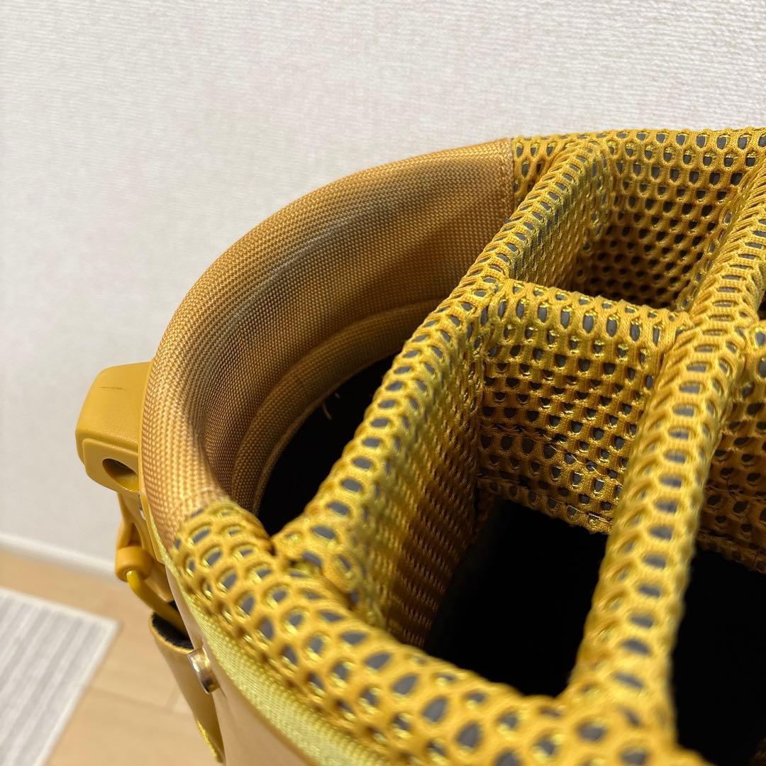 希少）パーリーゲイツ キャディバッグ ゴールド - メルカリ