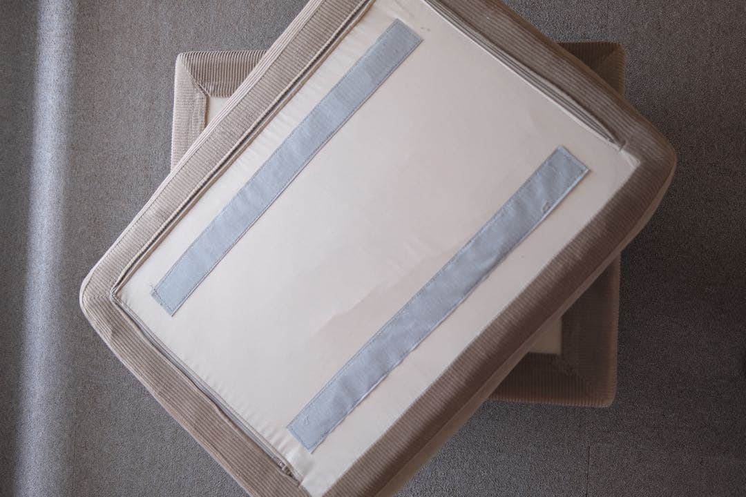 unico greig オットマン キャメル - メルカリ