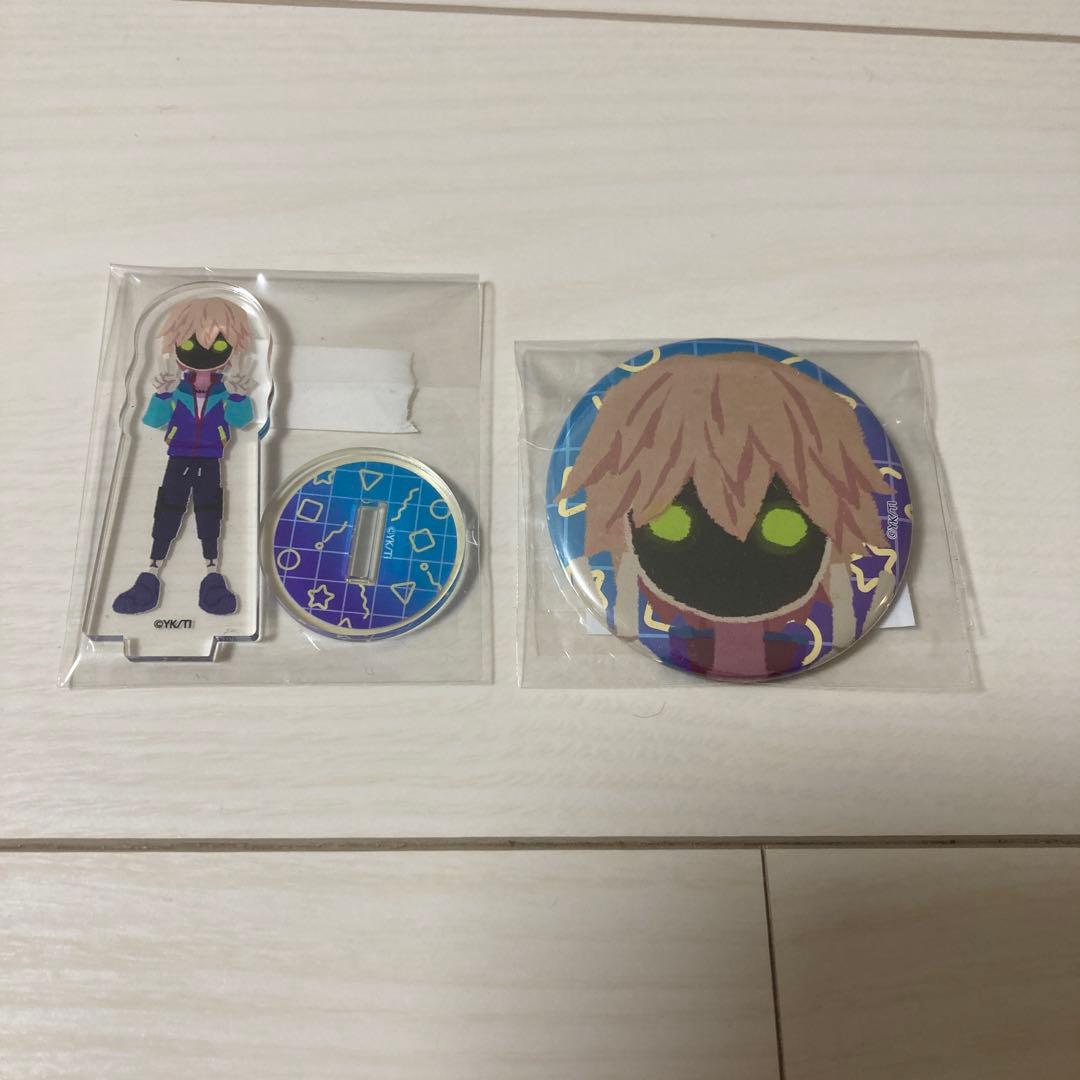 銀河特急ミルキー☆サブウェイ アクリルスタンド＆缶バッジセット