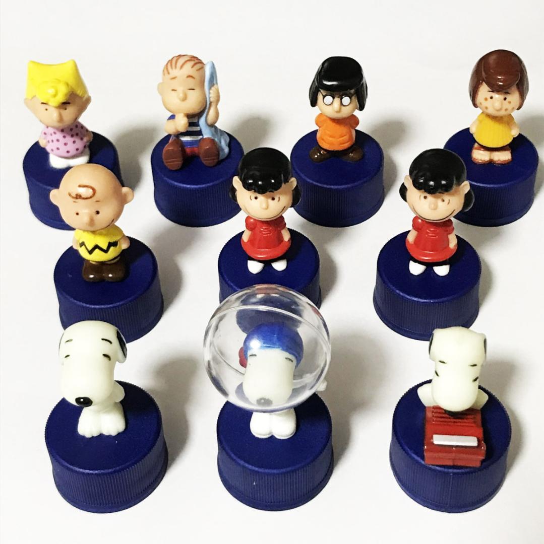 10個セット☆ 第1弾 スヌーピー ペプシ ボトルキャップ フィギュア