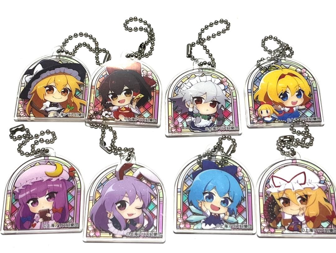 東方プロジェクト 上海アリス幻樂団 アクリルキーホルダー - メルカリ